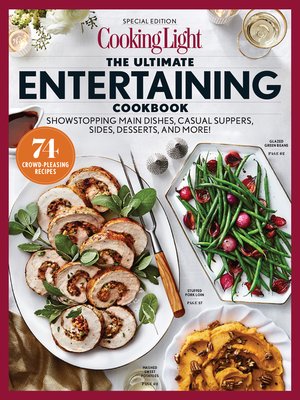 cover image of COOKING LIGHT Ultimate Entertaining Cookbook